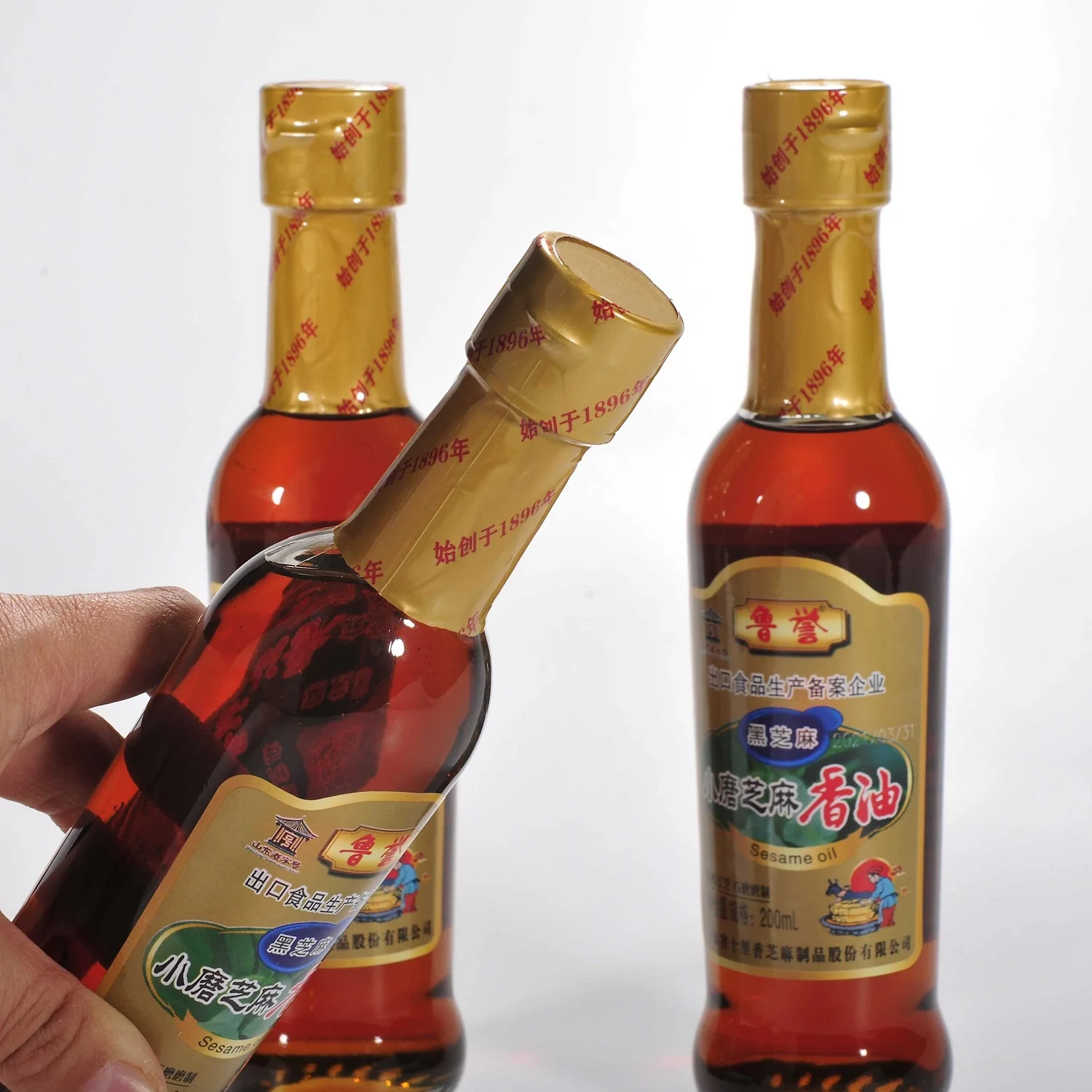 200ml sesame oil pure sesame oil EU certificate