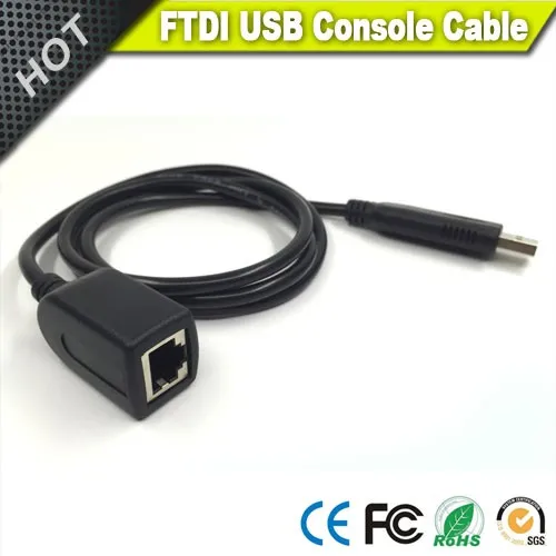 12ft USB Rs232 - Rj45 Adapter for Cisc0 Router Console Cable