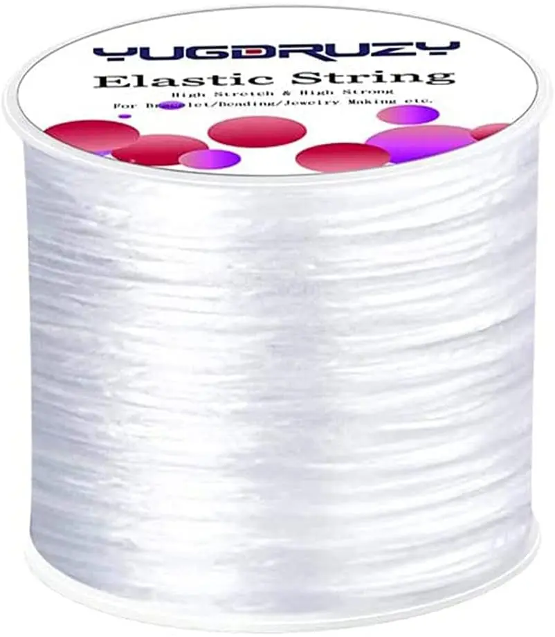 0.8mm Elastic Bracelet String CordJewelry Cord Elastic Bracelet Rope for DIY Jewelry Making Bracelet Making