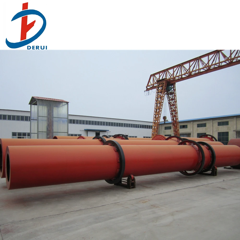 Professional Soil Drum Dryer Machine Clay Cylinder Dryer Plant Diesel Rotary Dryer For Clay