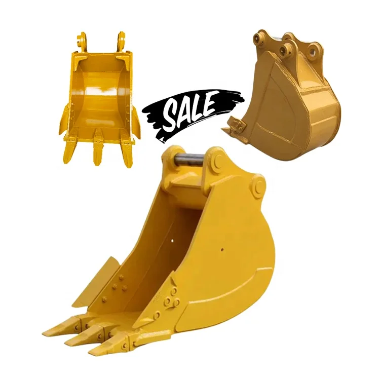 Durable 2 Foot Excavator Trenching Bucket , Backhoe Attachments construction excavator bucket ditch cleaning
