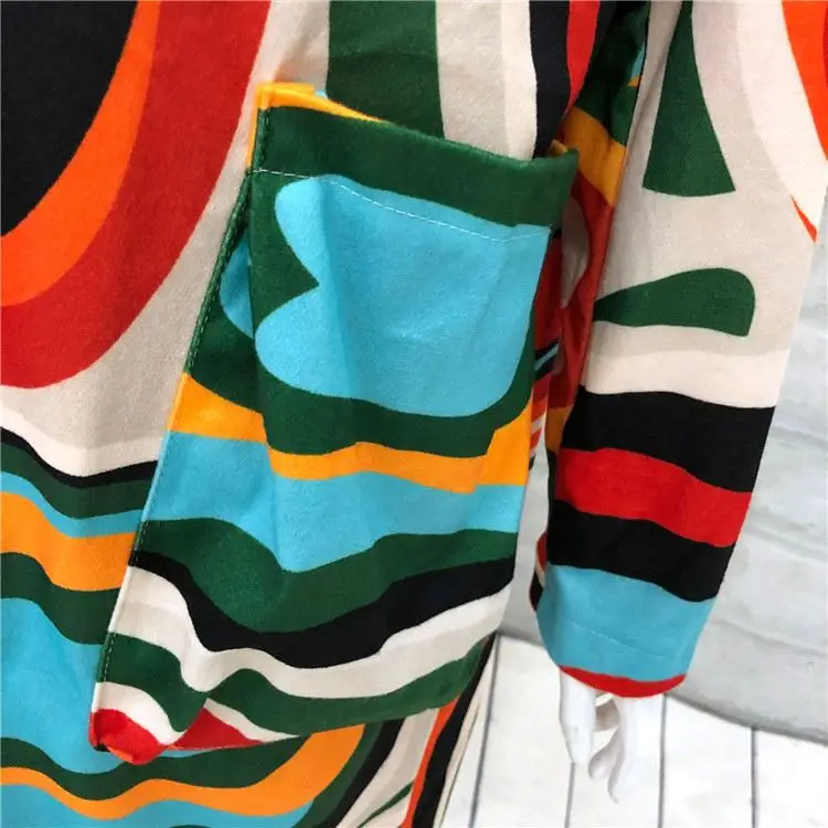 
W6010 Women coat 2019 winter long sleeve fashion sexy printed casual winter coat wholesale Christmas coat 