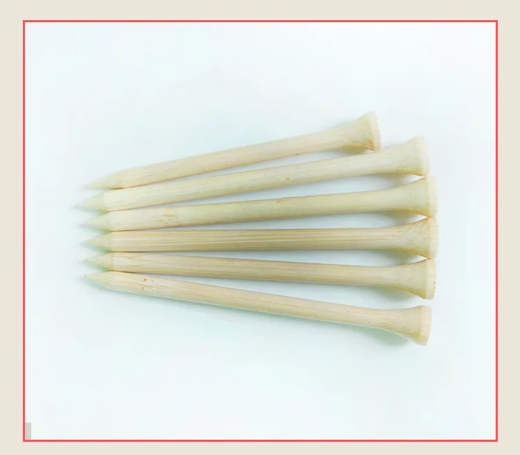 Unique Specialize Custom Pack Various Sizes Wooden Golf Tee