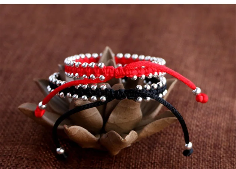 925 Silver Charm Weave Bracelet for Men and Women - Simple and Classic