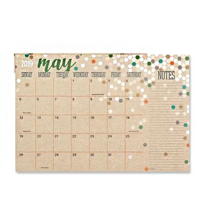 Kraft Paper Customize Desk Calendar Memo Pad Planner