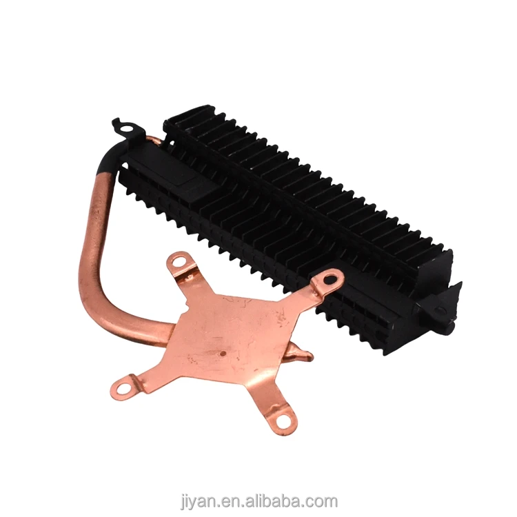 Copper Heatsink Cooler with Finned Design for CPU Thermal Dissipation Solutions