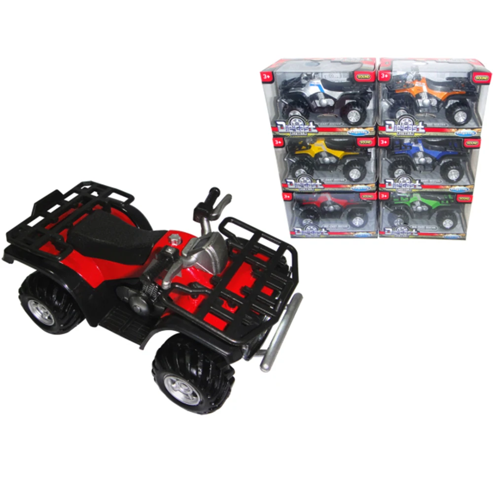 Wholesale 1:16 pull back miniauto alloy cheap beach motorcycle friction toy vehicle
