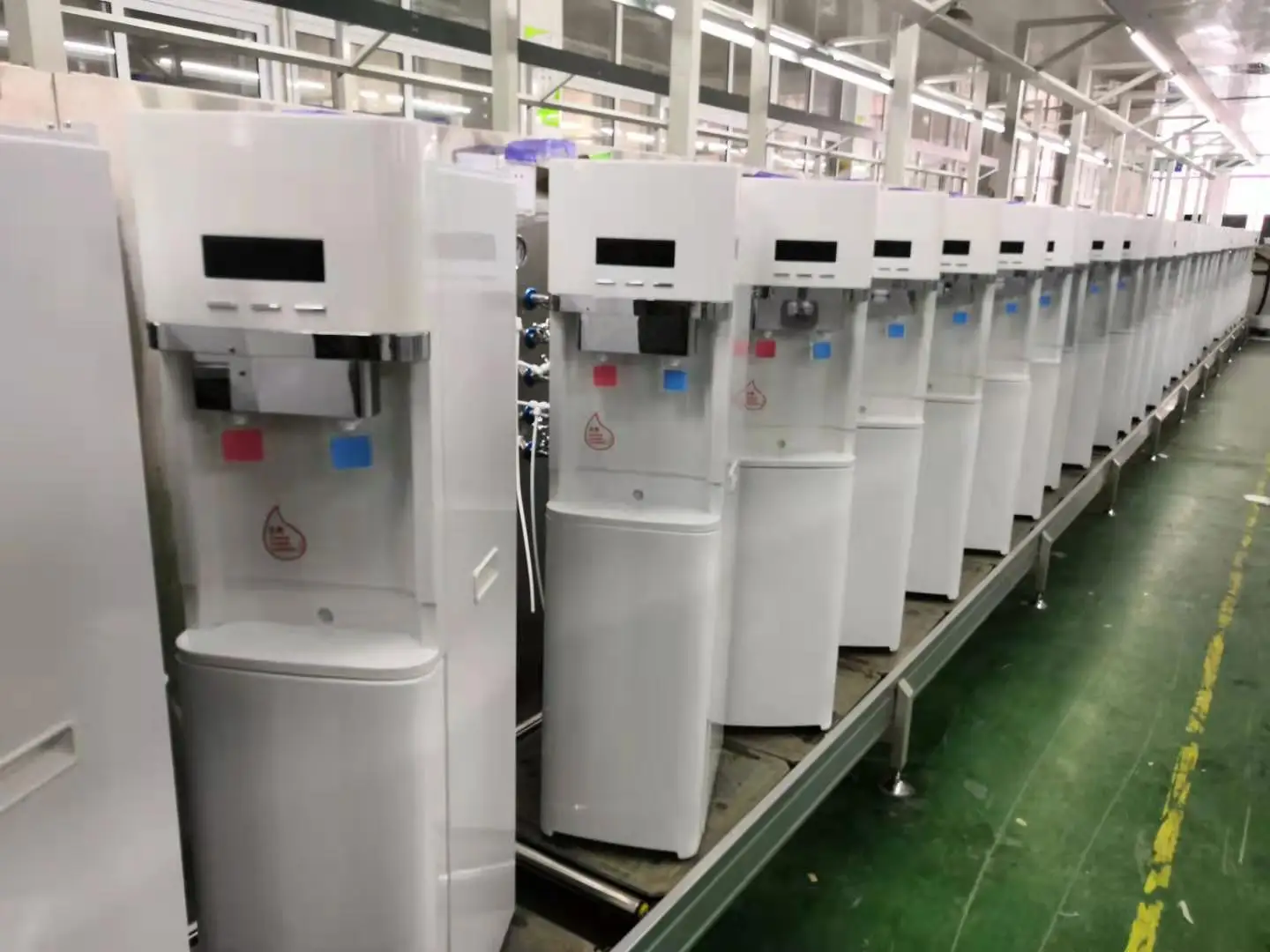 Outstanding Commercial 75GPD Water Filter Purifier Reverse Osmosis RO System Hot and Cold Warm Dispenser
