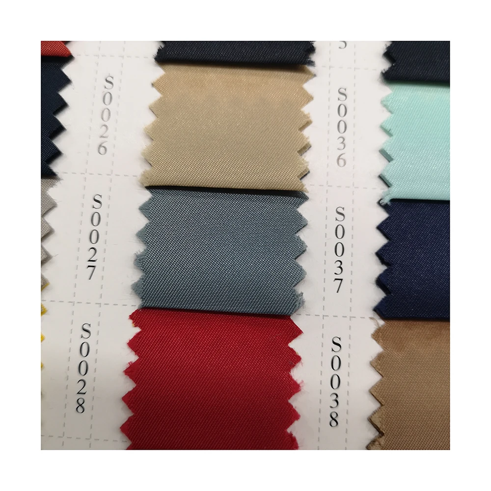 High Quality Fashion Antistatic Poly Twill Lining Fabric 250t 100% Polyester Fabric For Suit