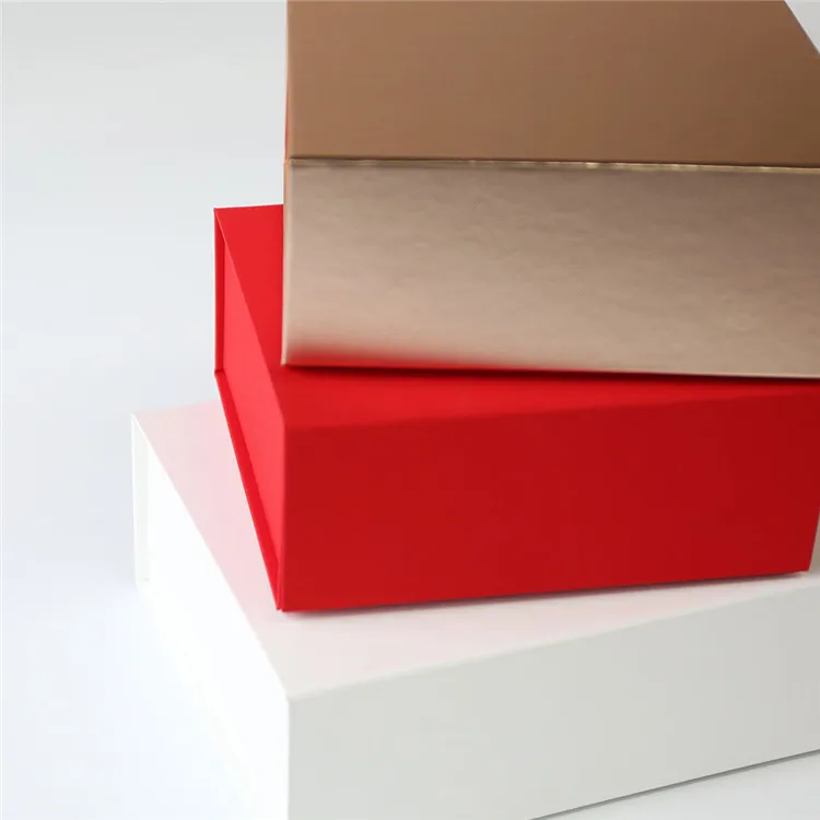 Custom Logo Cardboard Gift Paper Folding Magnetic Shirt Shoes Packaging Box