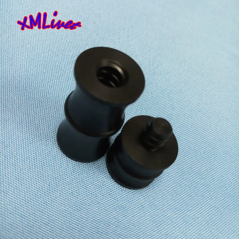 Xmlivet latest special black Flat Radial Pin Pool cue joint protectors 3/8-8 cue stick joint Protector Billiard accessories