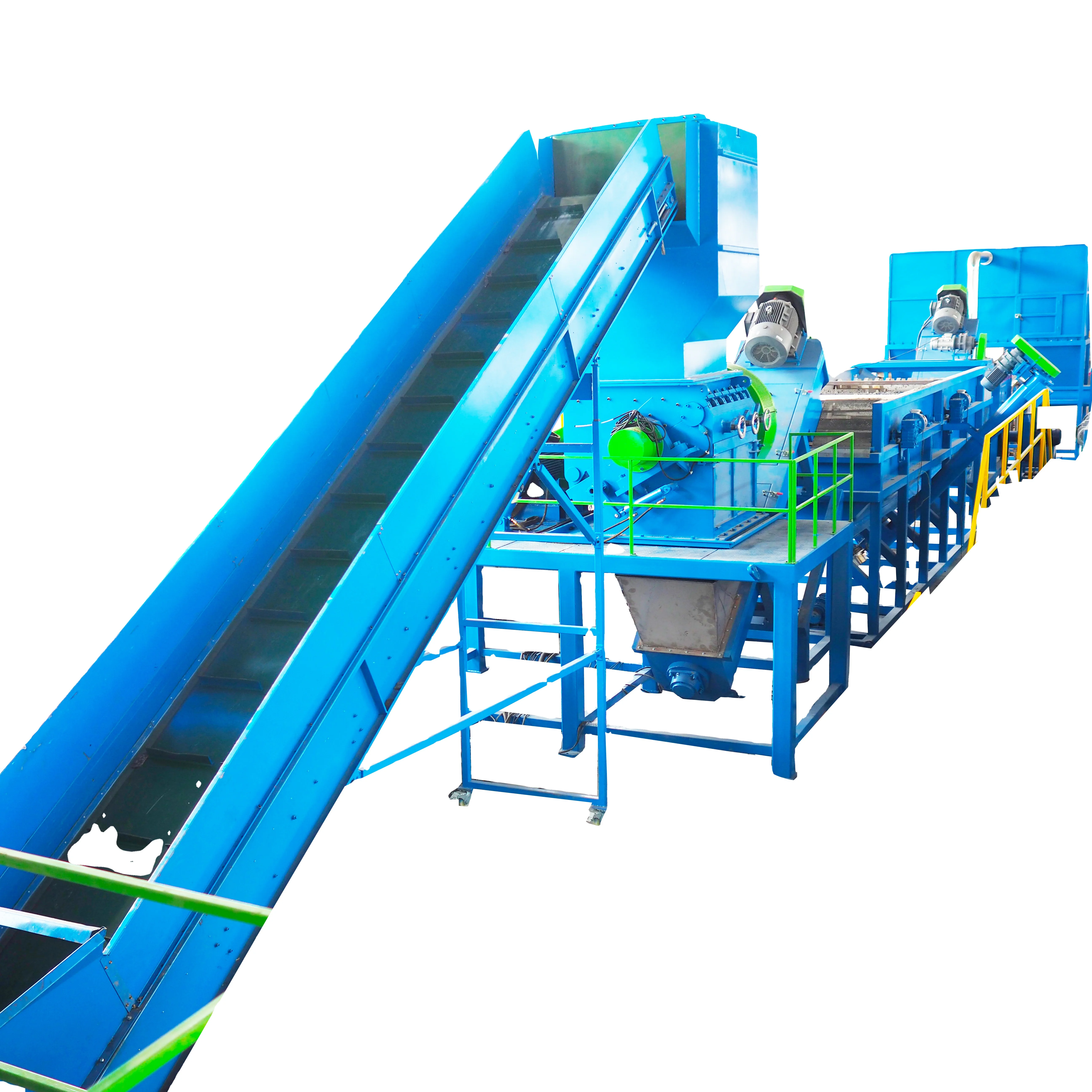 Waste plastic PP bag washing production sorting line used