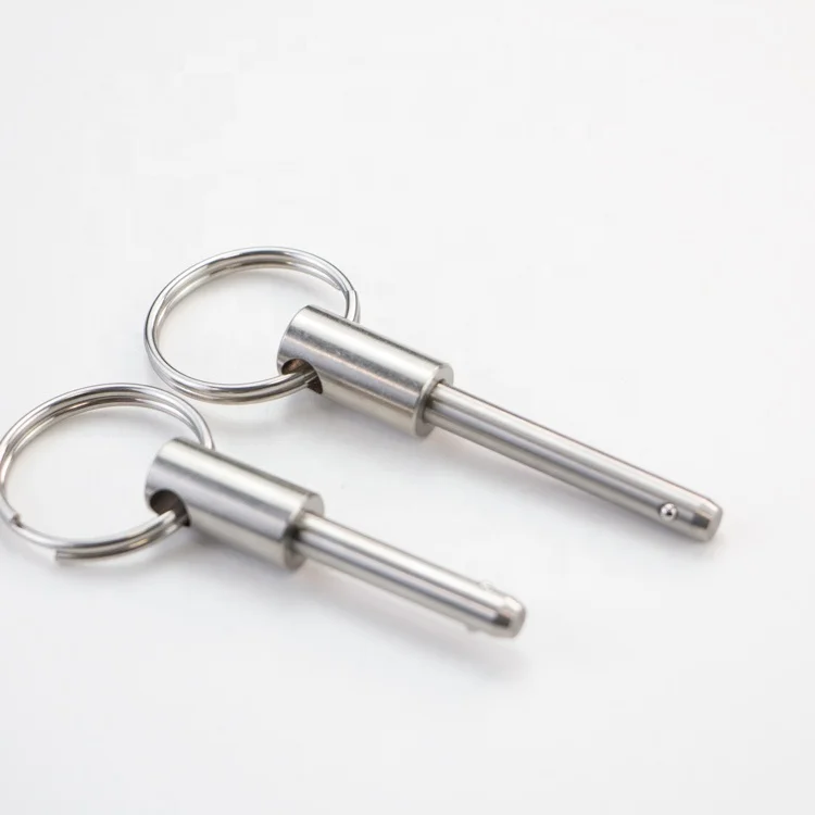 High Quality Stainless Steel Cylindrical Head Quick Release Lock Pins With Pulling Ring