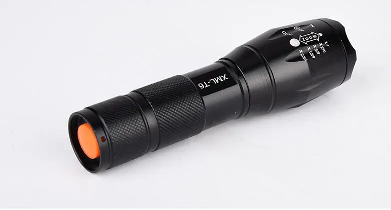 Powerful led flashlight Compact Zoom Tactical  LED Flashlight handheld 18650 led flashlights