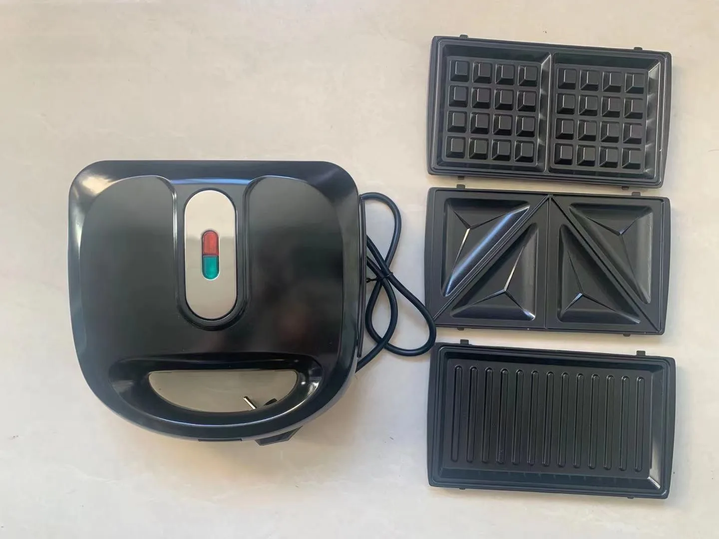 2021 new  No-stick egg sandwich makers  3 in 1 Sandwich waffle panini maker  waffle makers  with factory price