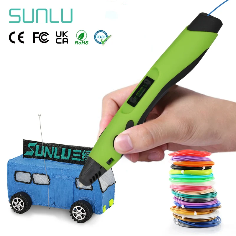 SUNLU 3D Printing Pen Christmas Gift for Children with LCD Screen 3D Print Pen