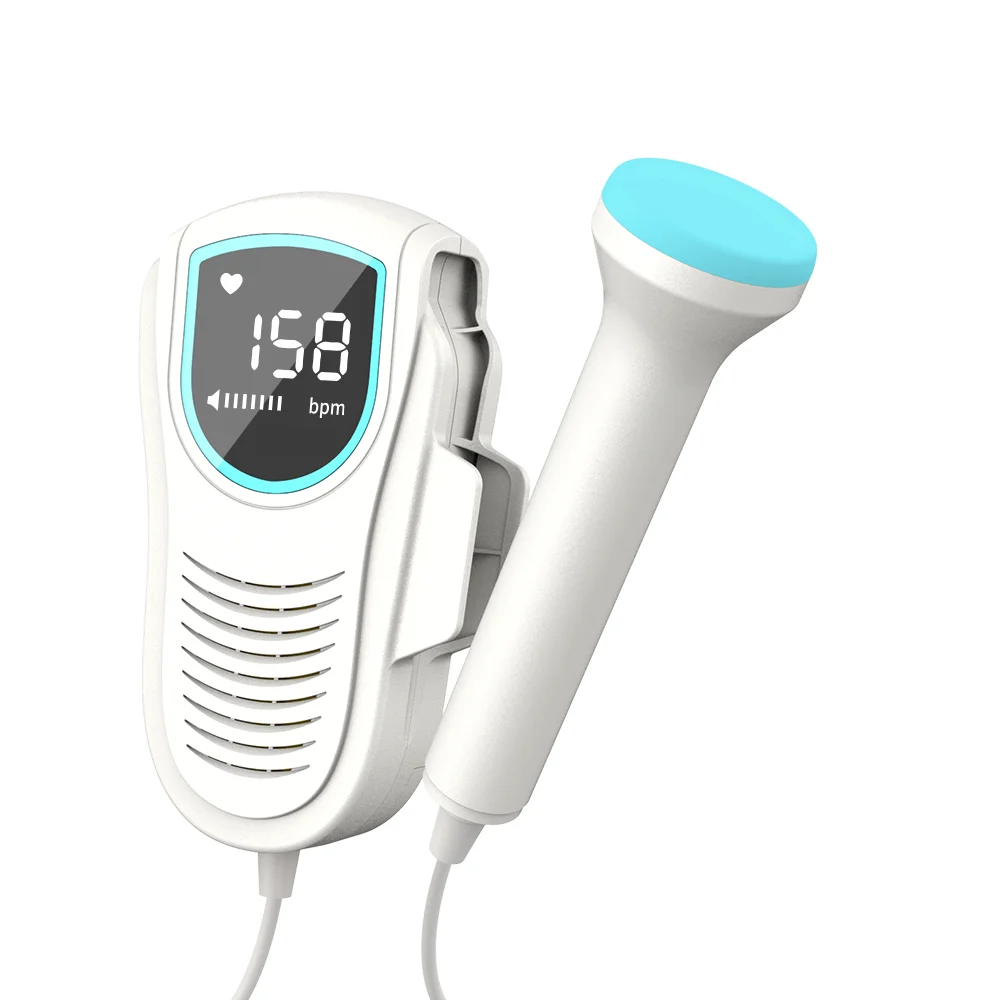 Hot selling household doppler fetal baby heart ultrasound hand-held fetal doppler