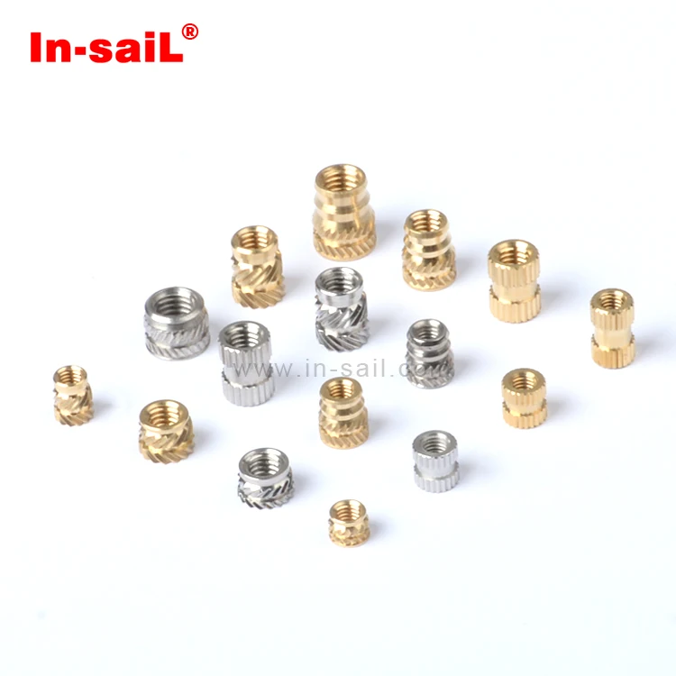 Plastic Bolt and Nut Ultrasonic Nut Plastic Insert Screw Designed for Thermoplastic Plastics