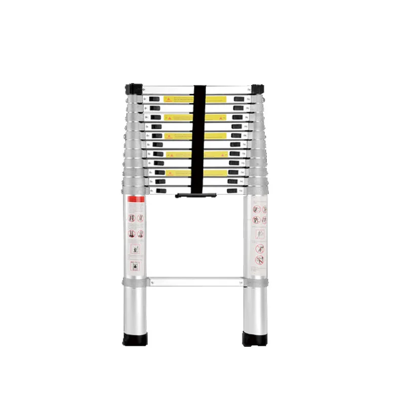 En131 TUV Certificate Certification 3.7m Attic 22.5 X 30Step Telescopic Aluminium Ladder