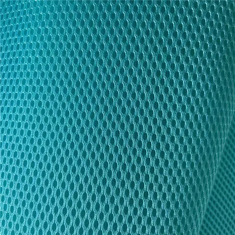100% Polyester Backpack Jiangsu Plain Knitted Air Mesh Sandwich Mesh Fabric Product Shoe Lining 3D Fabric for Bike Seat 1 Meters