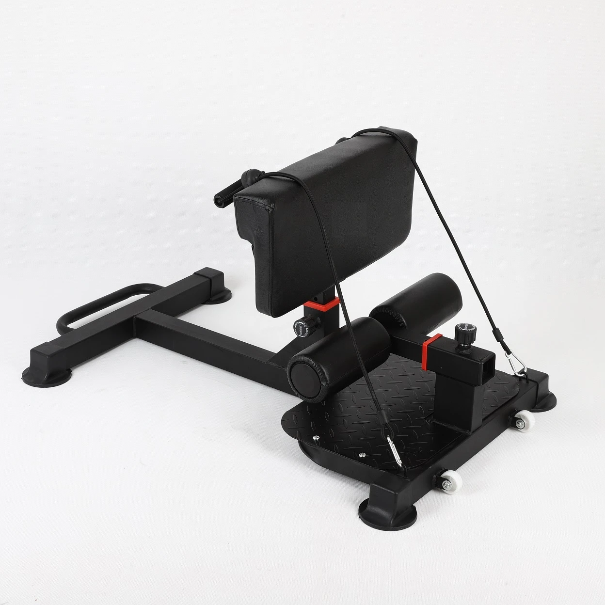 Home use Fitness Gym Equipment Power Half Squat Rack Black Red BLUE Customized Steel Logo Packing Color Material Muscle