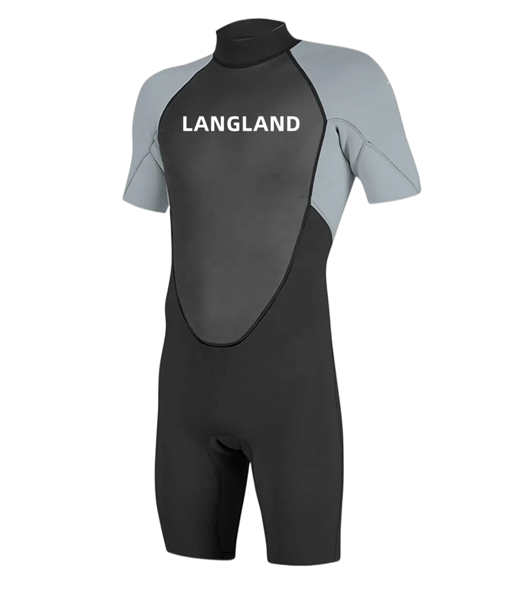 New design men neoprene wetsuit 3mm short super elastic swimming surfing jumpsuit diving wet suit
