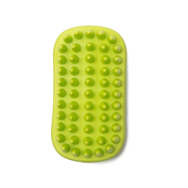 Pet brushes bath massage brush shampoo dispenser dog grooming silicone shower brush body scrubbers for cat pets bathing products