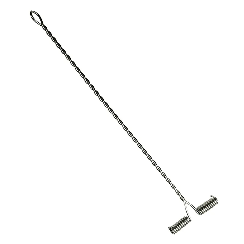Stainless Steel Fishing Balance Rigs Hooks Wire Arm T Shape Swivel Twisted Crapp Cross-Line