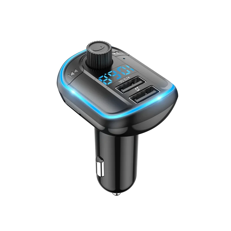 T829S Универсальный Автомобильный MP3-плеер Bluetooth 5 0 FM-трансмиттер адаптер конвертер для автомобильной