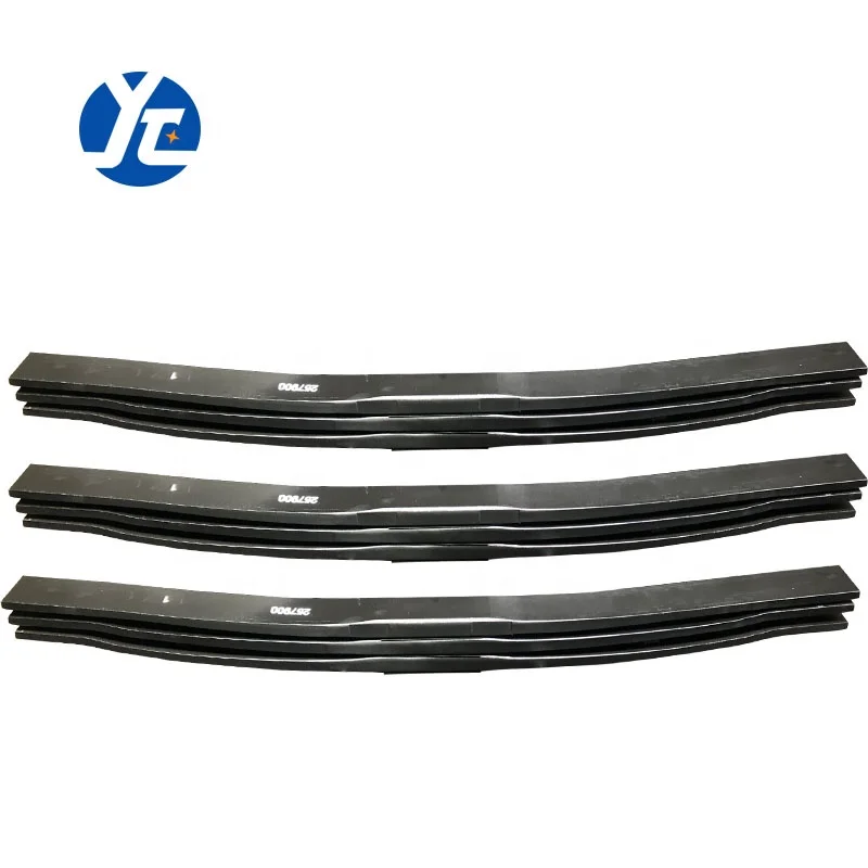 Manufacturing steel plate of dump truck suspension