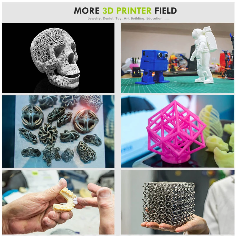 Dazzle D100 96*54*150mm Automatic Huge Professional Large Industrial Resin SLA 3D Printer Digital printer