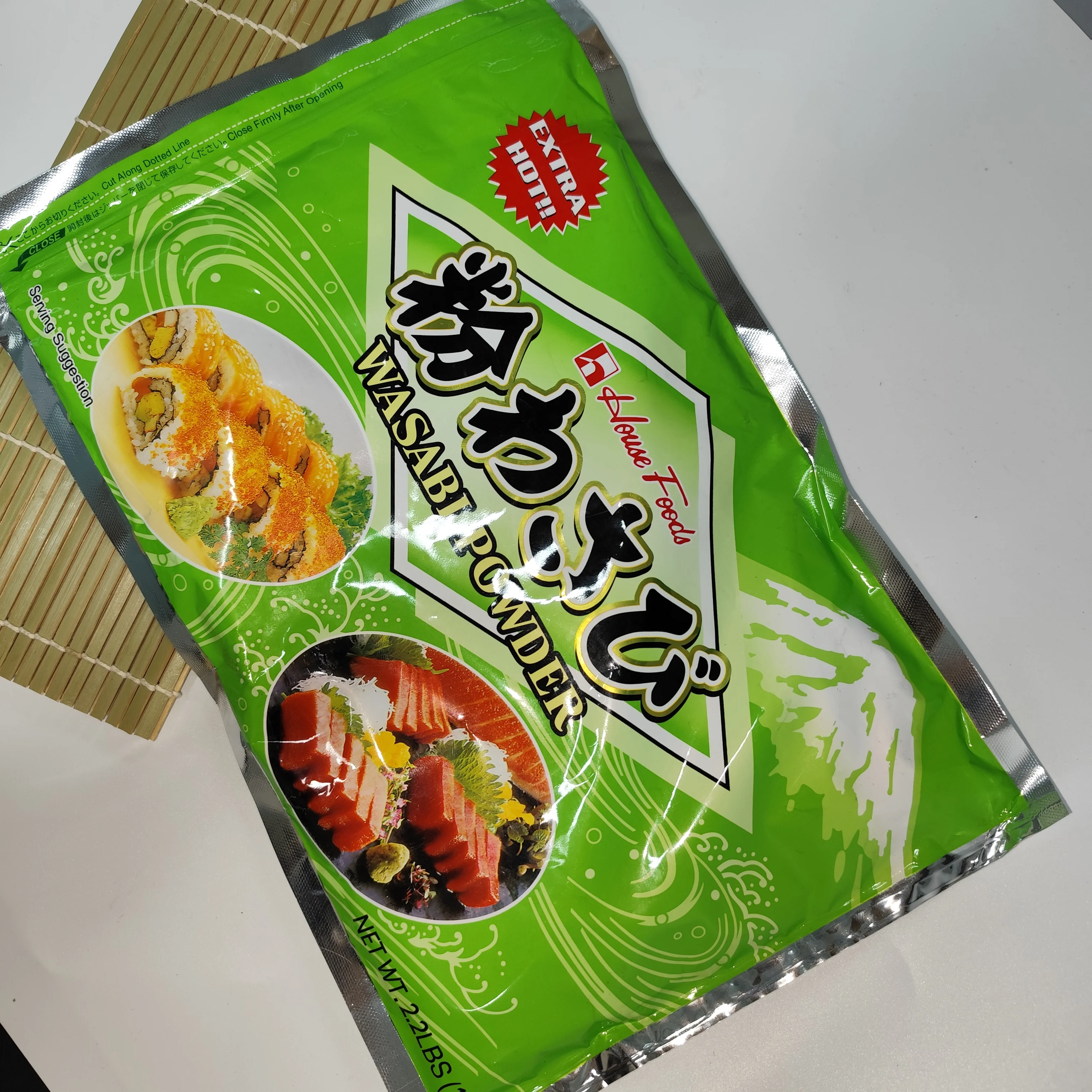 Hot Selling Wholesale Nice Sushi Dish Wasabi Spicy Powder Japanese Wasabi Powder Delicious Wasabi Spicy Powder 1kg