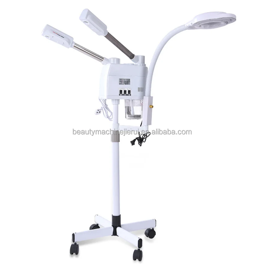 Аппарат для ухода за кожей Allfond 3 в 1, озоновый испаритель, горячий отпариватель для лица с увеличительной лампой