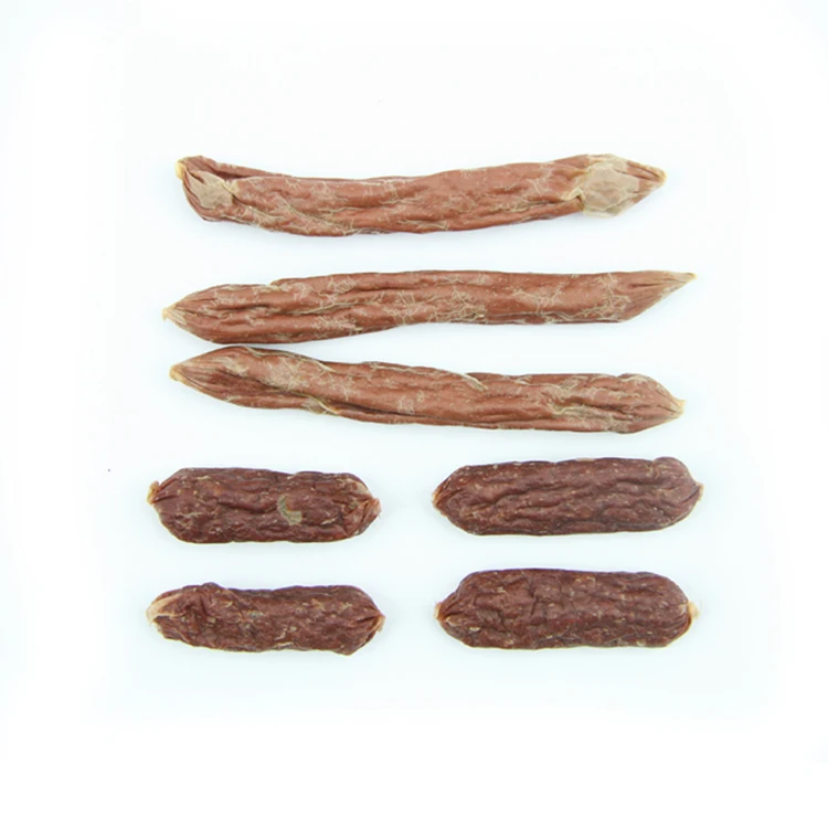 Wholesale Dried Soft Chew Sausages Chicken  For Dog Treats Pet Treats for dogs
