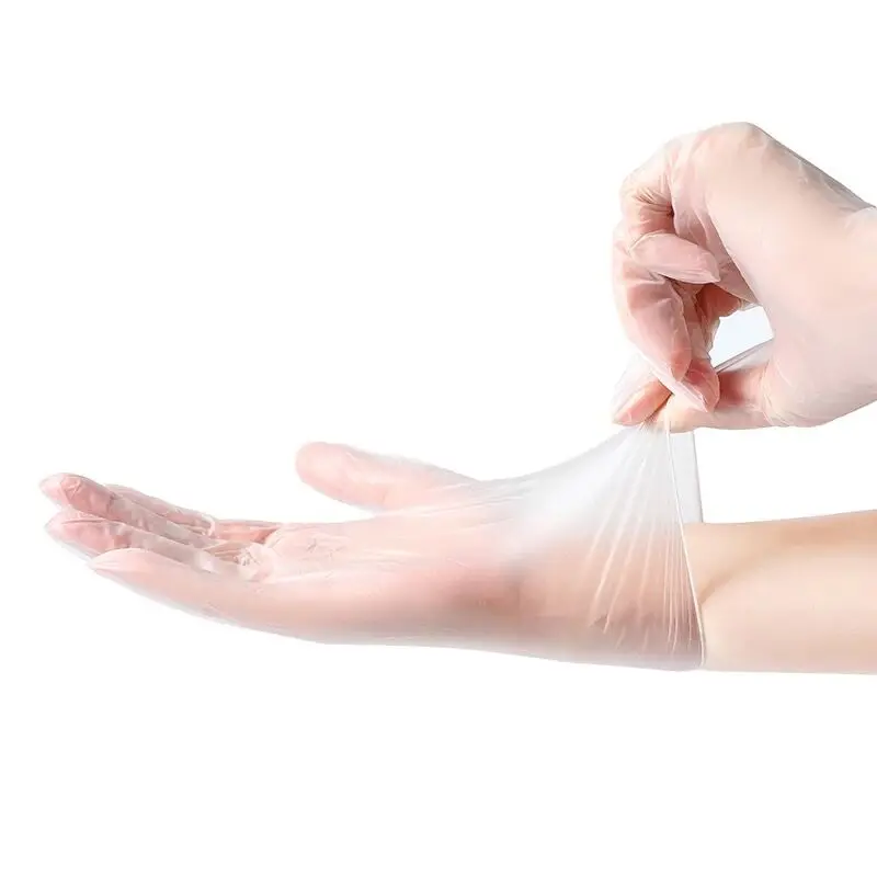 Transparent pvc gloves vinyl multi-purpose gloves clear vinyl gloves