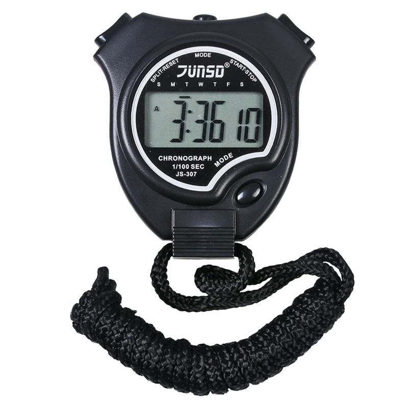 Junstar 307 sports stopwatch large screen training, fitness, competition professional digital stopwatch