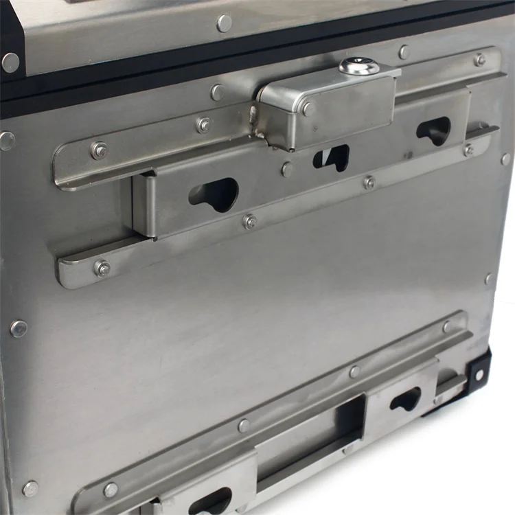 Новый продукт, алюминиевый боковой ящик для мотоцикла, багажный ящик для уличного велосипеда