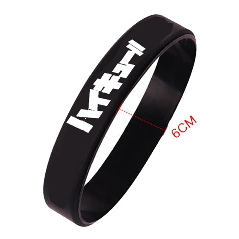 Wristband Manufacture Haikyuu Wristband Bracelet Anime Volleyball Boys Letters Silicone Bracelet