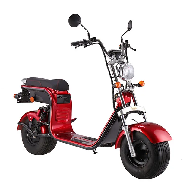 
new products 2021 fat tire long range citycoco 2000w e-scooter electric chopper motorcycle off-road electric scooters 