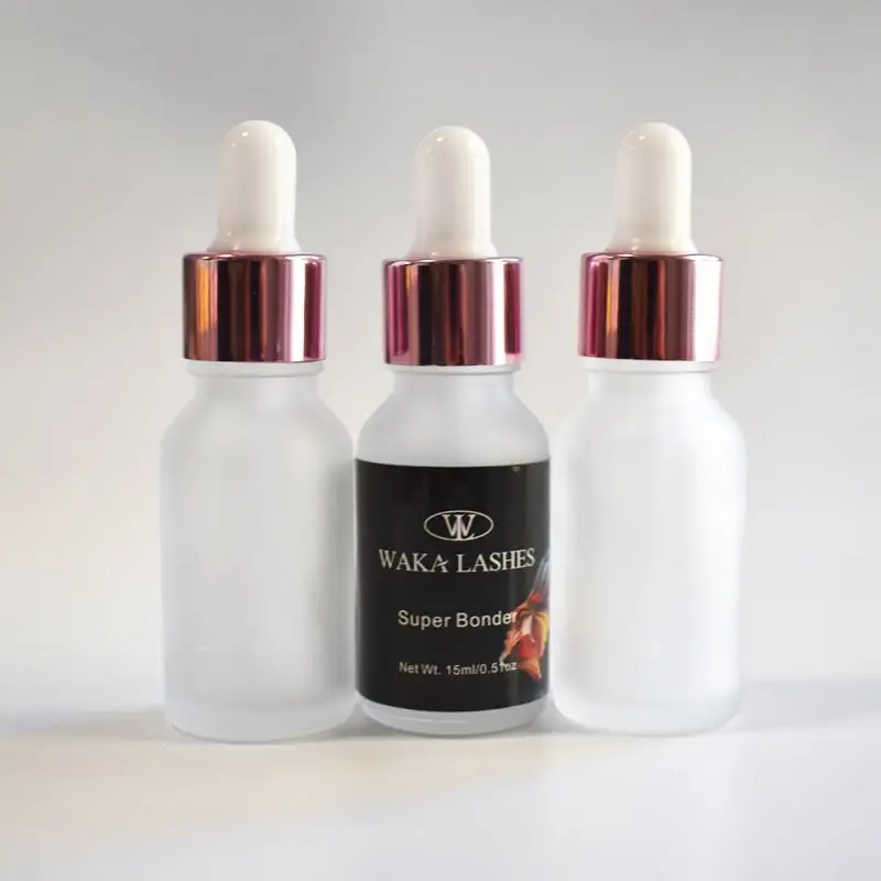 Super Bonder Top Clear Fast Drying Custom Private Label Accelerator Eyelash Extensions Lash Super Bonder Eyelash Glue