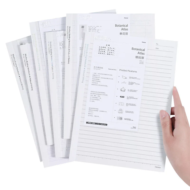 Wholesale Minimalist Notepad Student Workbook Office Diary Pp Waterproof Soft-Sided B5 Blank Notebook