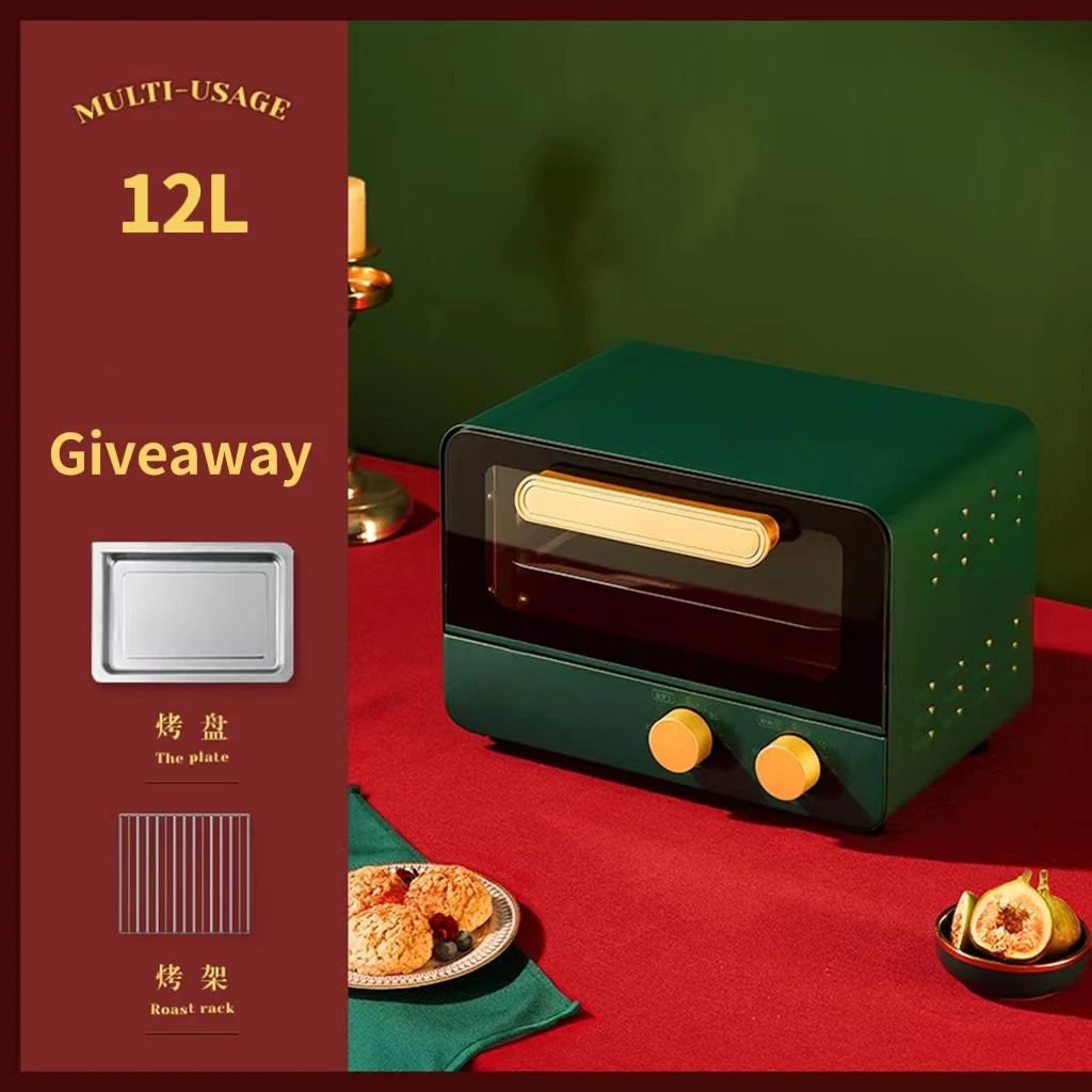 12L large-capacity mini electric oven home small oven multi-functional automatic baking machine