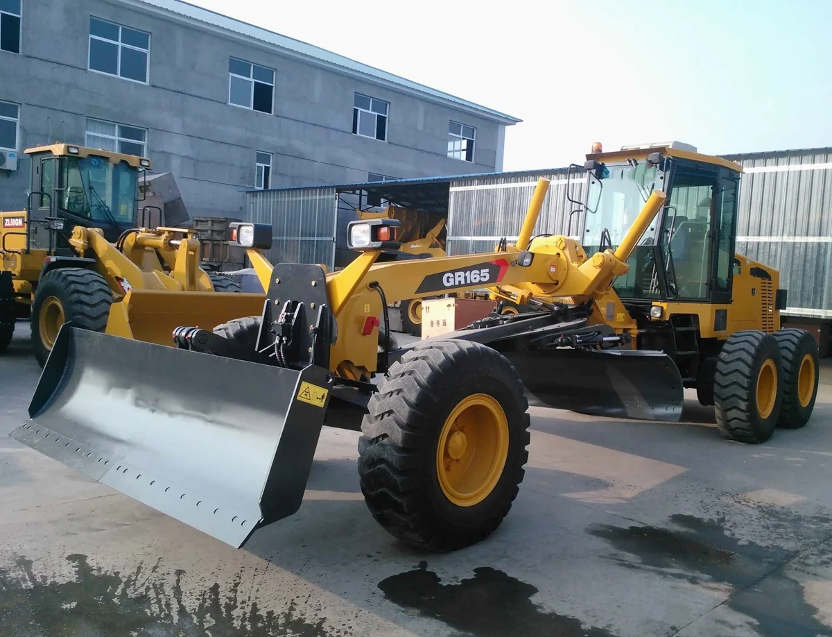 Best Price Building Road Equipment 165hp Motor Grader GR165 with Hydraulic System
