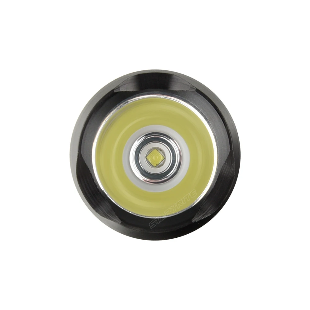 STARYNITE Aluminum dimmable long focus usb led rechargeable flashlight pocket flat mini torch tech light