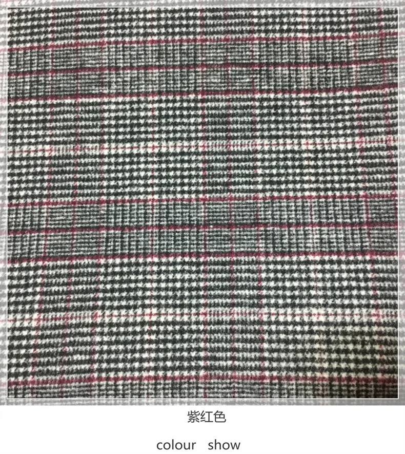 
Custom Design tweed fabric padded mens jackets coats winter Double-sided tweed fabric 