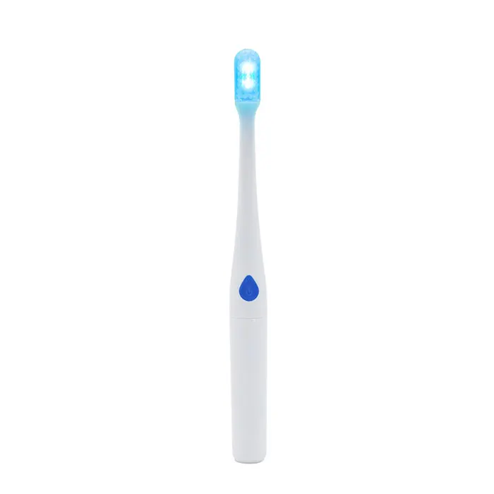 New Arrival Phototherapy Teeth Whitening Sonic Blue Light LED Toothbrush for Adult