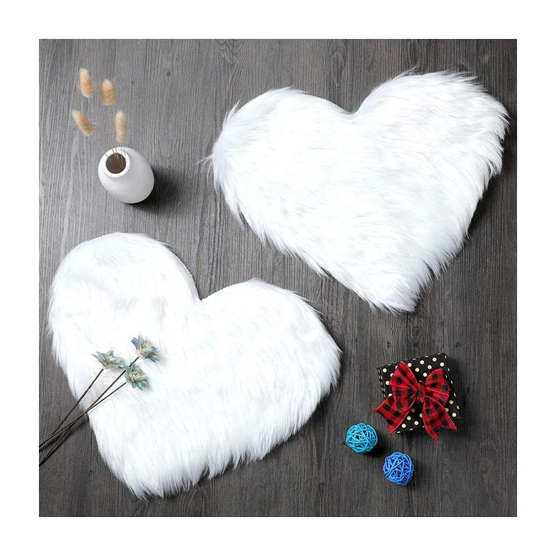 heart shape plush fluffy rugs carpets for bedroom room fluffy rug carpet shaggy rug bedroom kids room faux fluffy