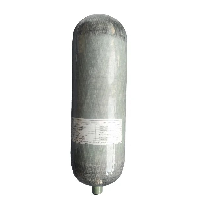 OEM легкий High-Pressure200Bar 300 бар 9 л сжатого воздуха из углеродного волокна цилиндр для пейнтбола подводного плавания