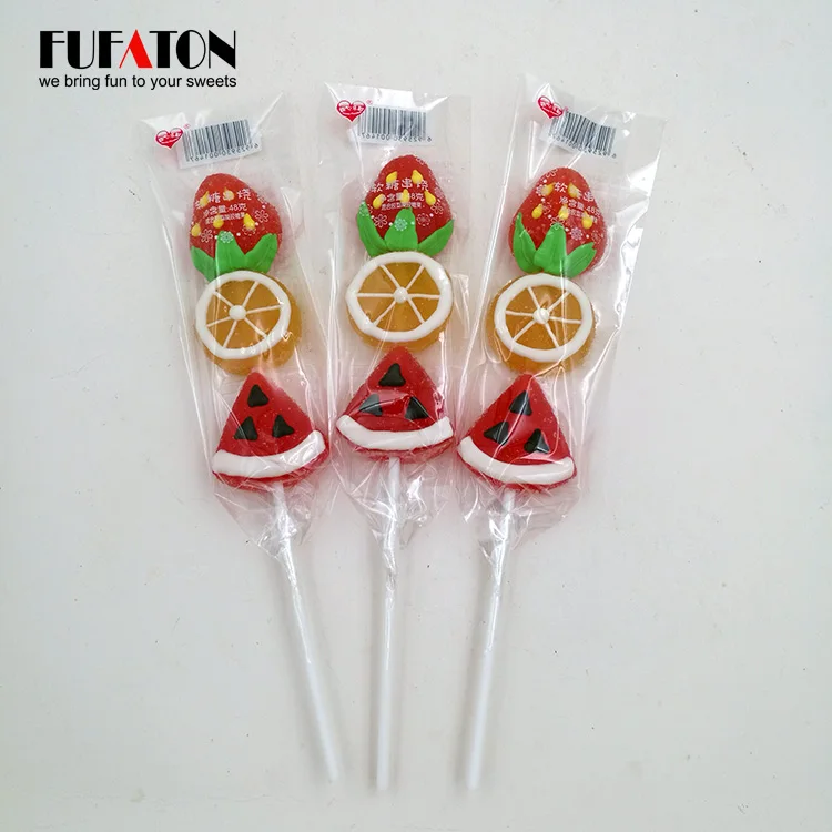 Watermelon slice orange slice  jelly candy candy box