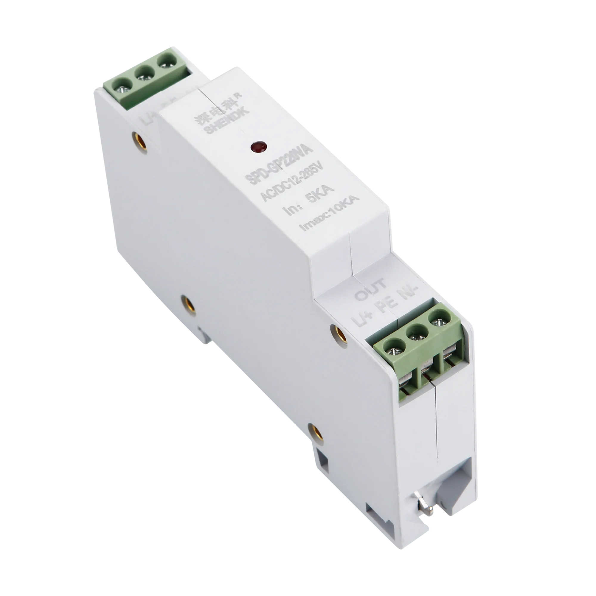 RJ45 Ethernet Network Protector Outdoor Arrester Protection Device for Network and Phone Lines,POE Switch Camera SPD Protection